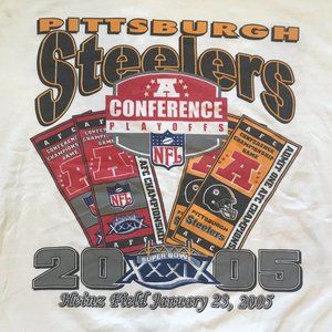 Vintage Pittsburgh Steelers NFL Long Sleeve T-Shirt